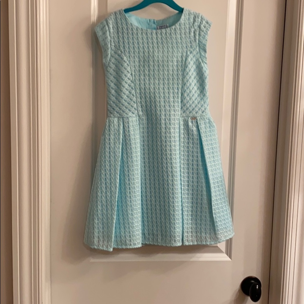 EUC Mayoral dress with open cutout on back